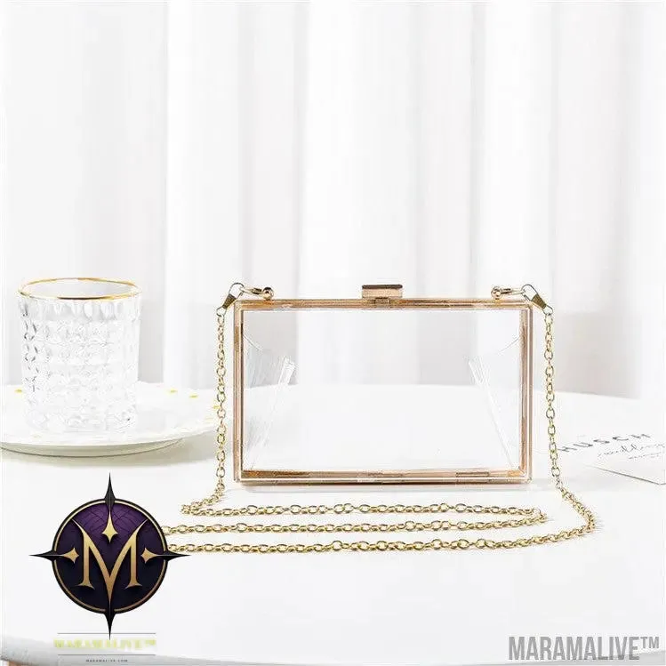 Colorful Acrylic Women's Candy Color Handbags