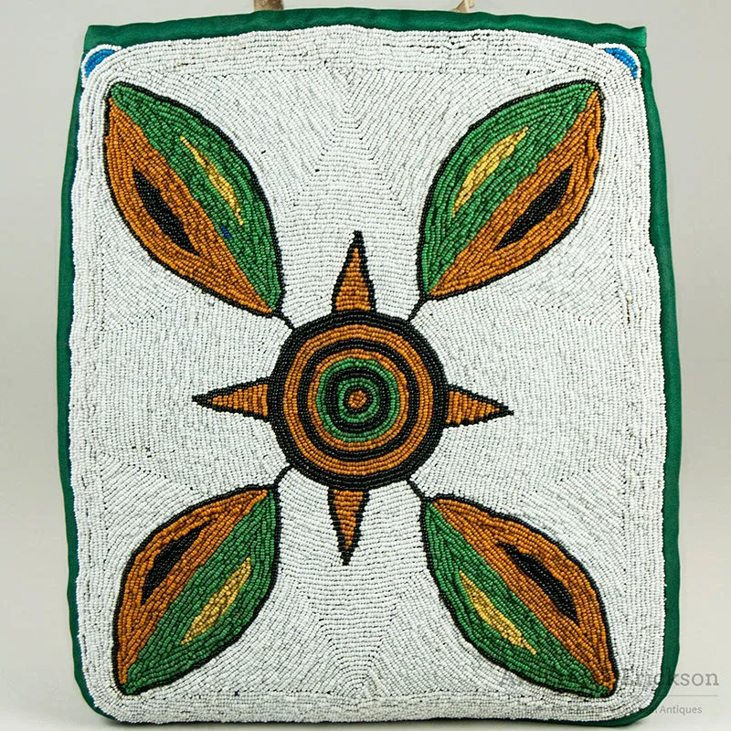 Contour Plateau Beaded Bag