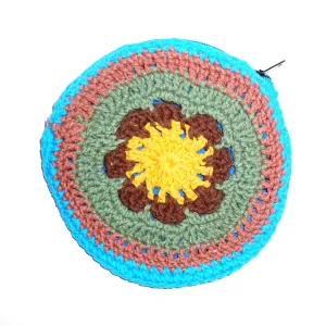 Cotton Crochet Round Coin Purse