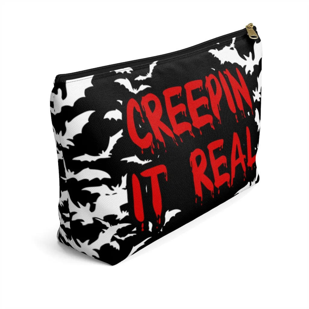 Creepin it Real Accessory Pouch w T-bottom