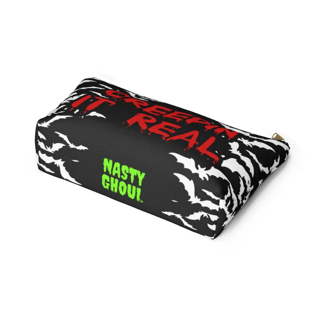 Creepin it Real Accessory Pouch w T-bottom