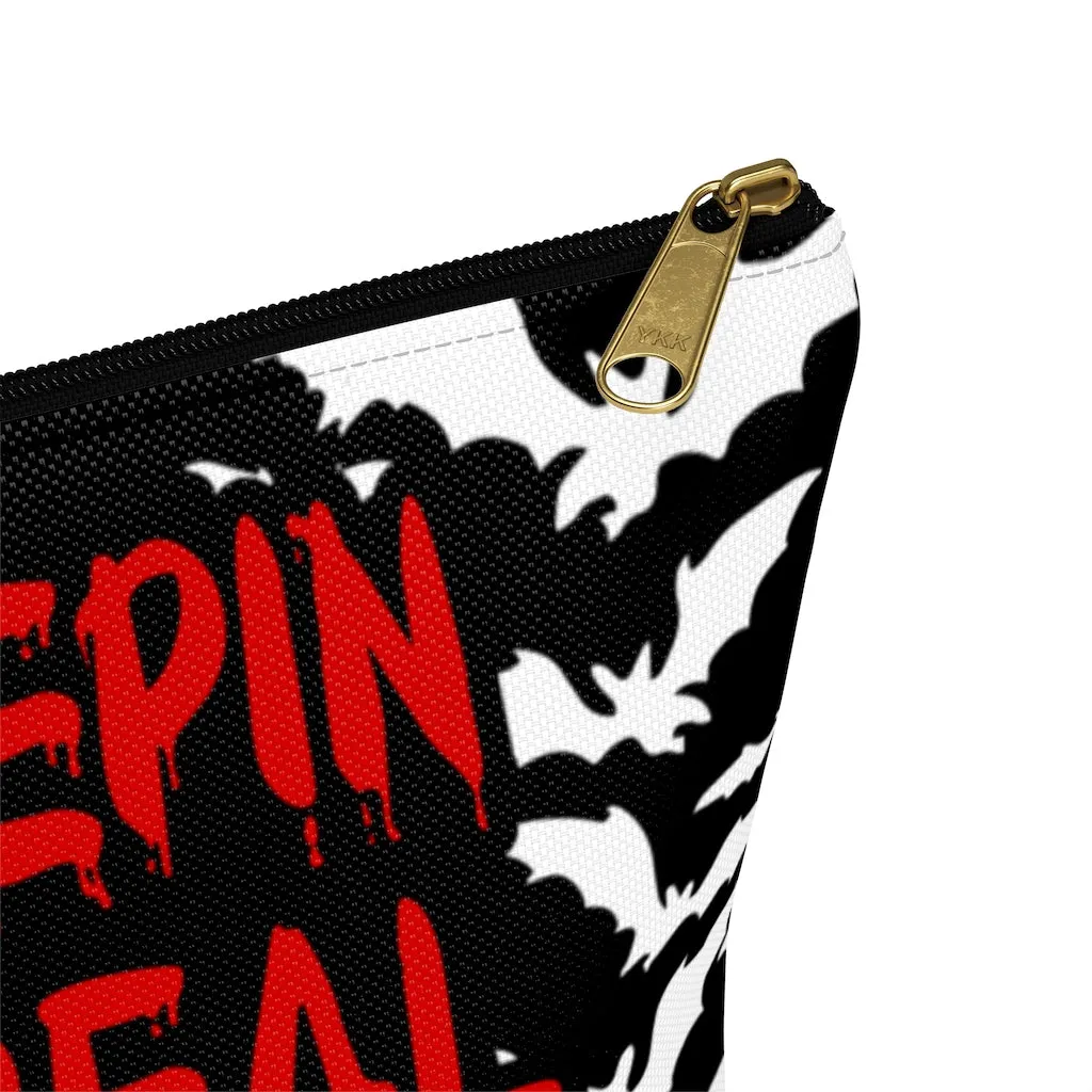 Creepin it Real Accessory Pouch w T-bottom