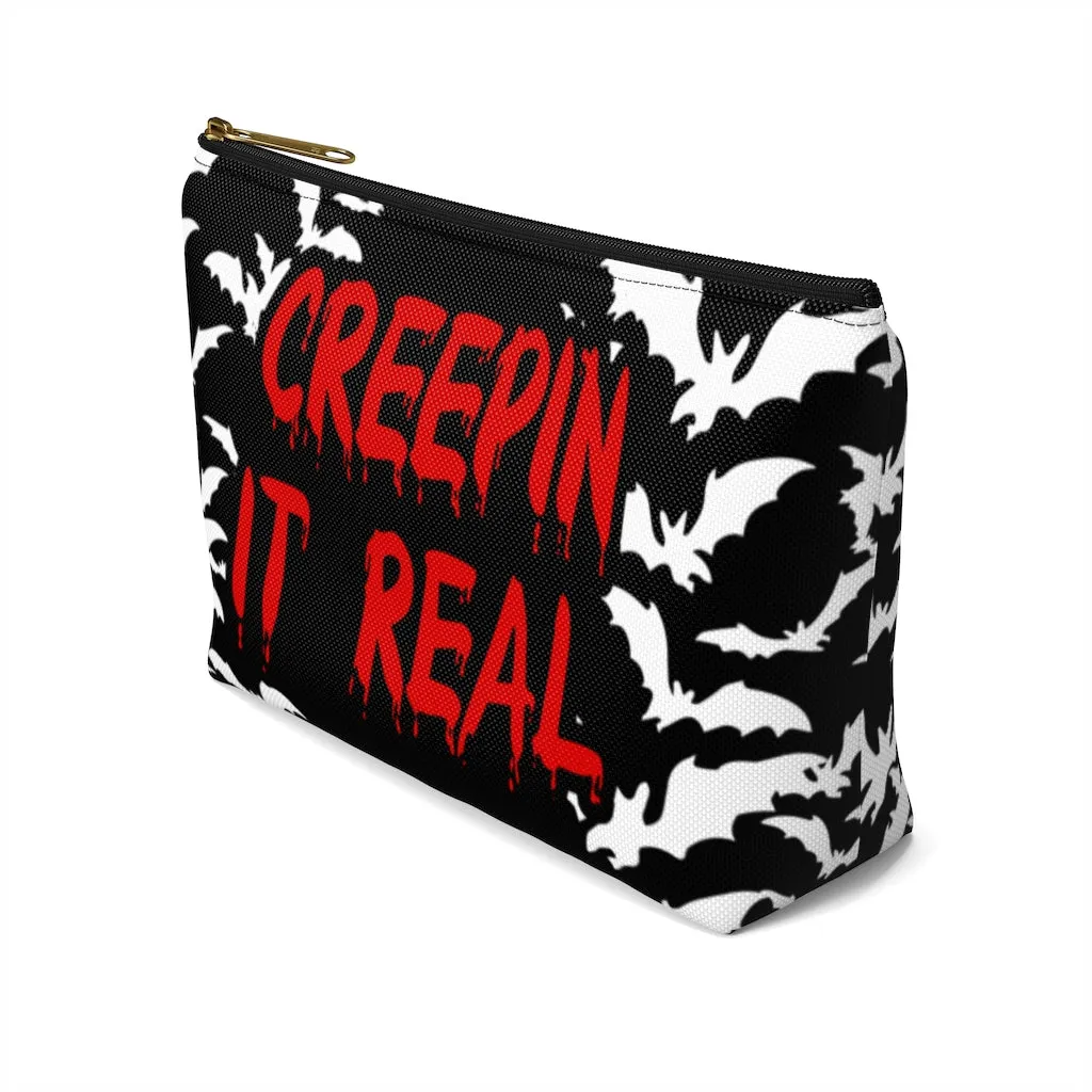 Creepin it Real Accessory Pouch w T-bottom