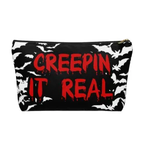 Creepin it Real Accessory Pouch w T-bottom