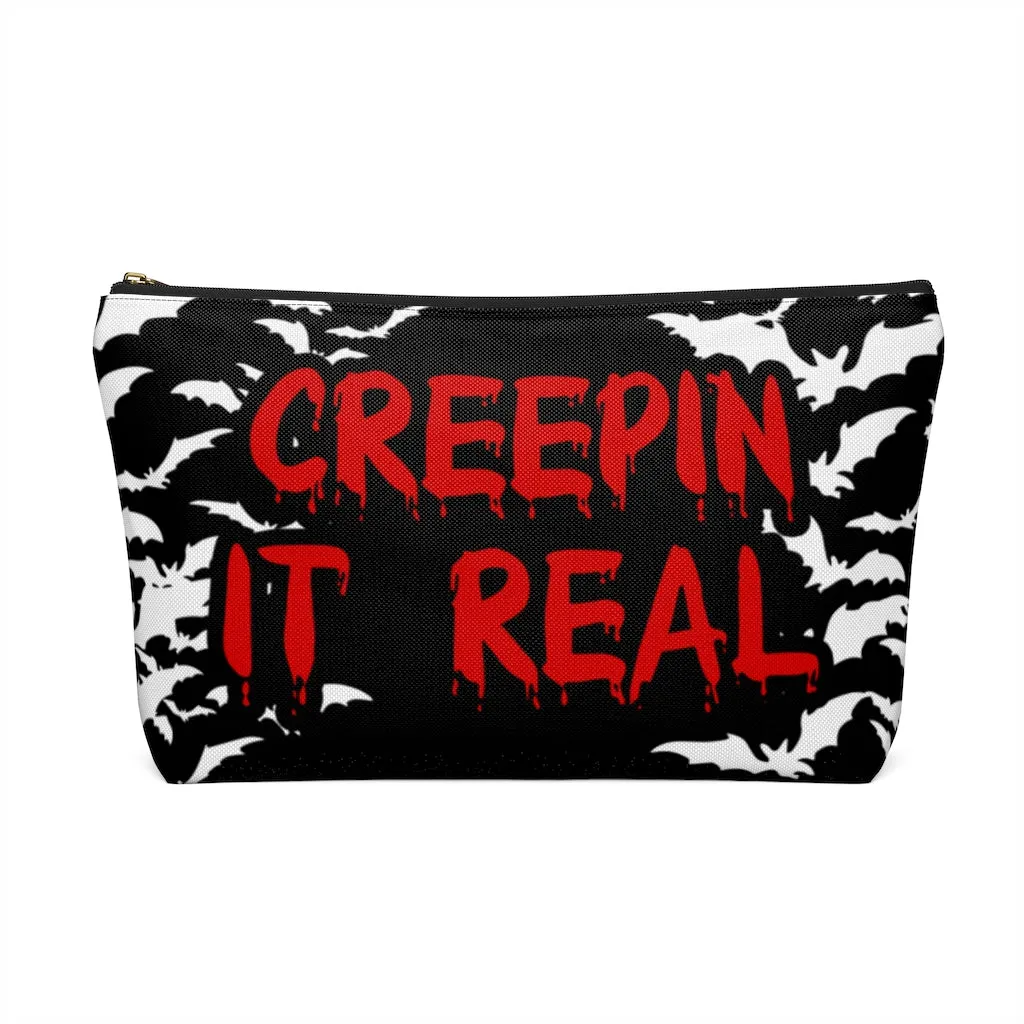 Creepin it Real Accessory Pouch w T-bottom