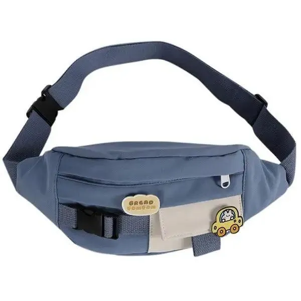 Cute Solid Color Fanny Pack For Girls Trendy Crossbody Chest Bag Belt Waist Packs Workout Traveling Dog Walking Casual Fashion Outdoor Waist Pack Bag Cool Fanny Packs