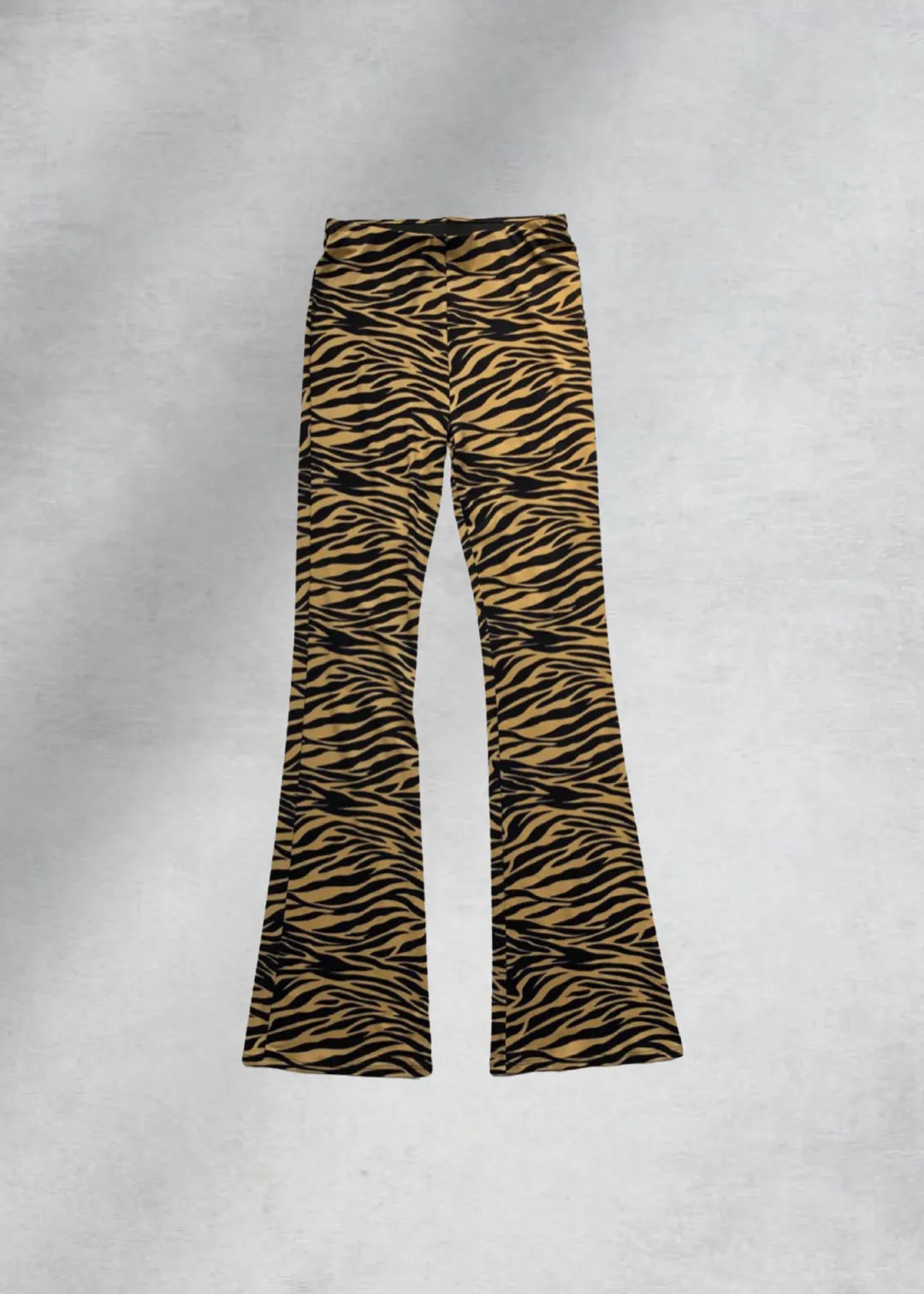 Dany Printed Flare Pants - Zebra
