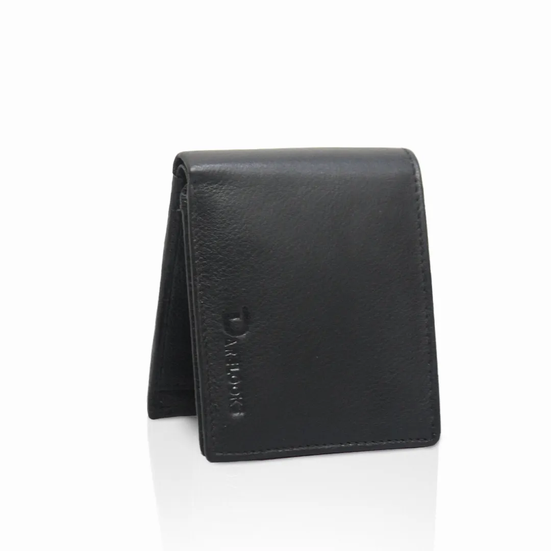 Darelooks Classic Genuine Leather Black Wallet