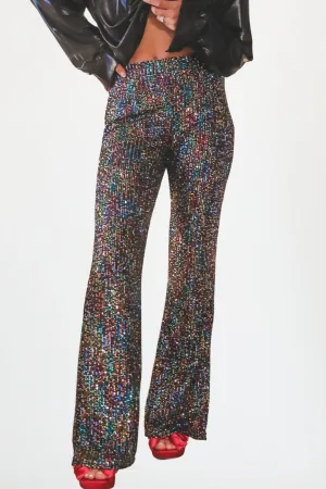 DEAL You've Got The Bling Sequin Flare Pants