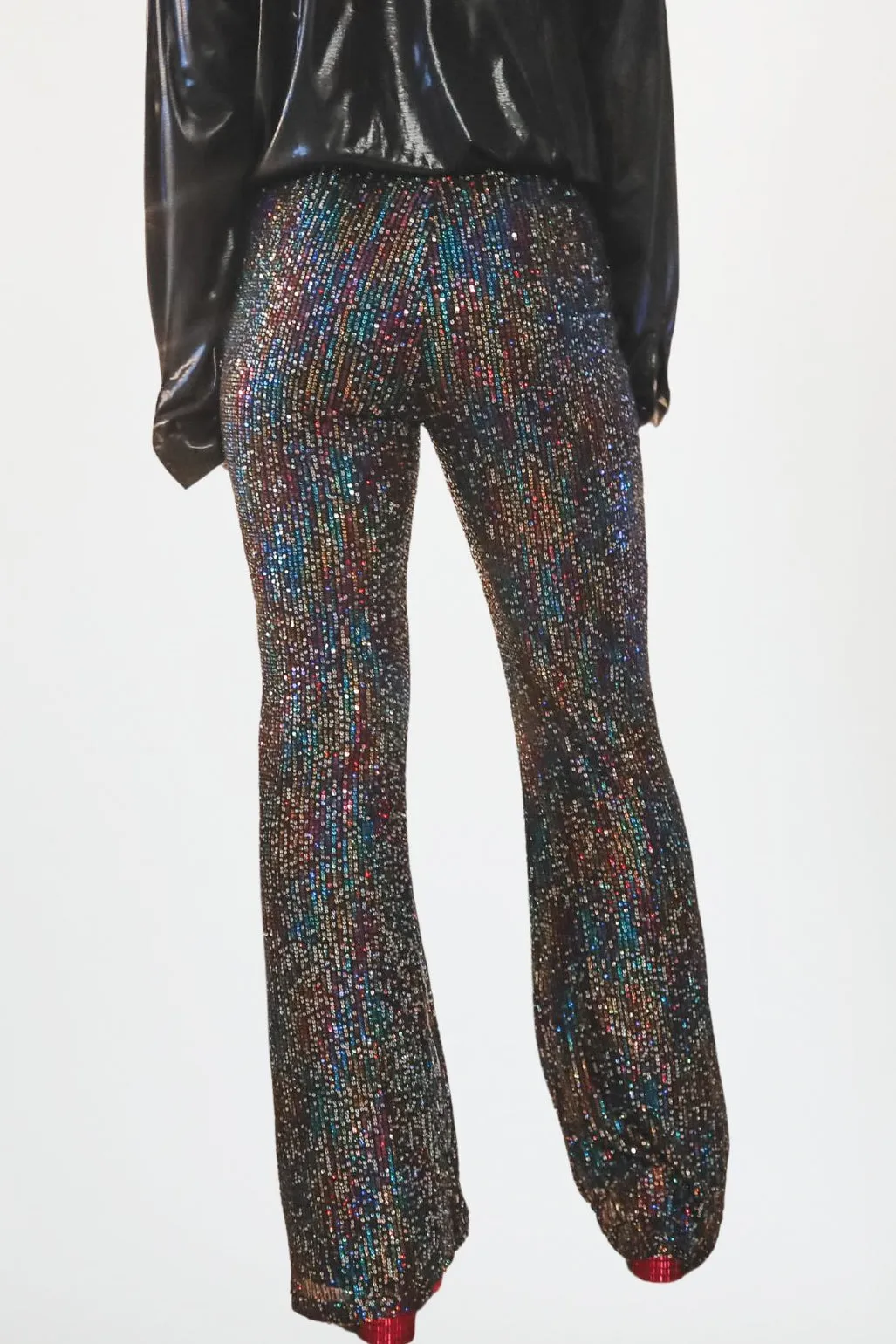 DEAL You've Got The Bling Sequin Flare Pants