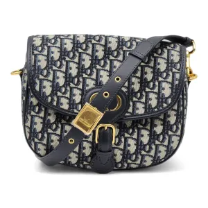 Dior Bobby Oblique Crossbody Bag in Blue