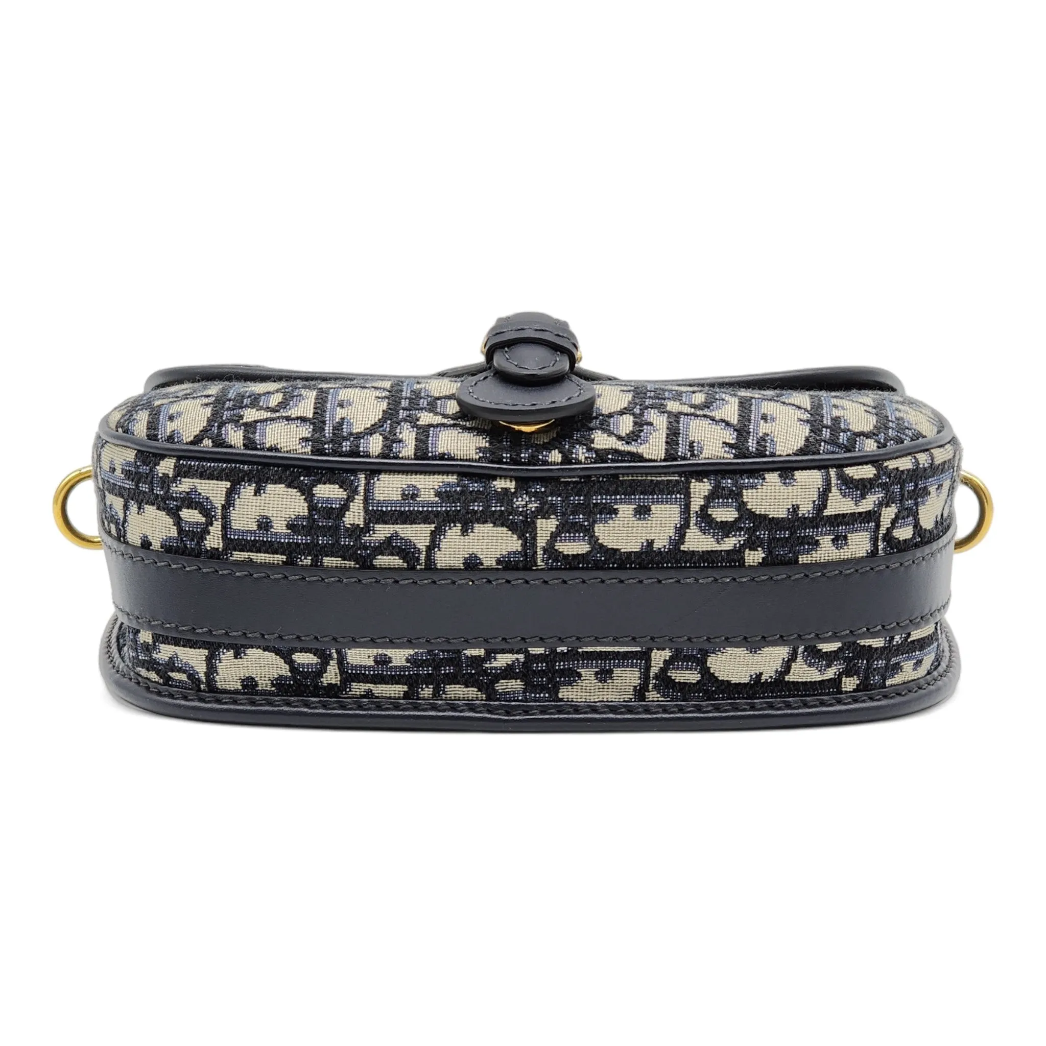 Dior Bobby Oblique Crossbody Bag in Blue