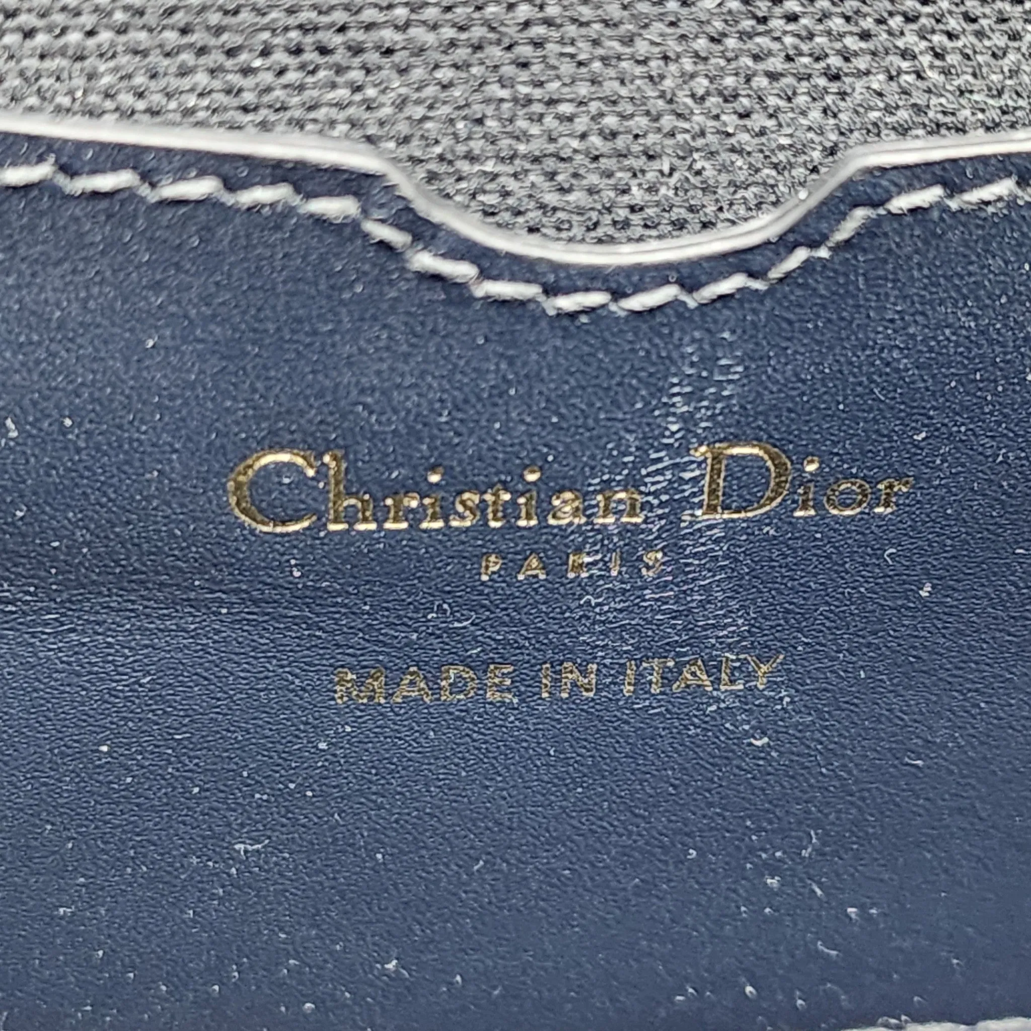 Dior Bobby Oblique Crossbody Bag in Blue