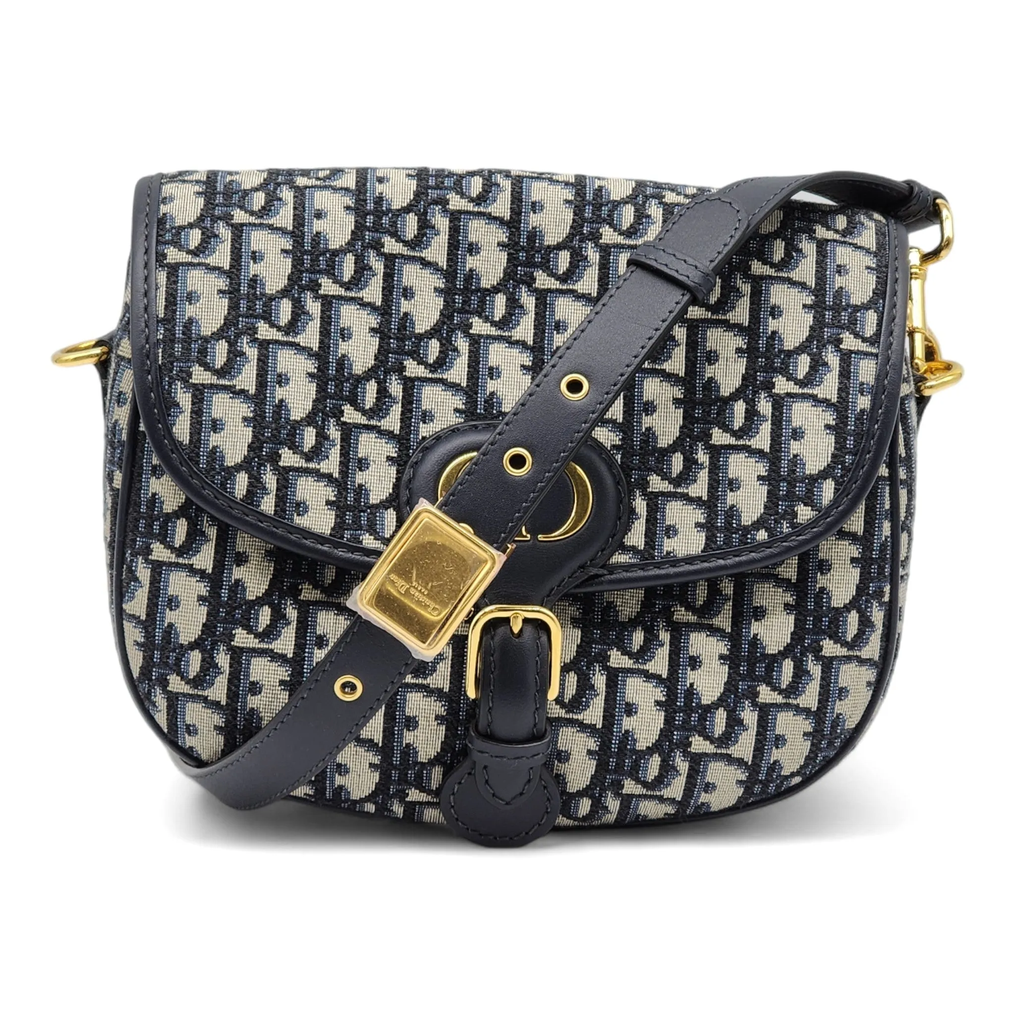 Dior Bobby Oblique Crossbody Bag in Blue