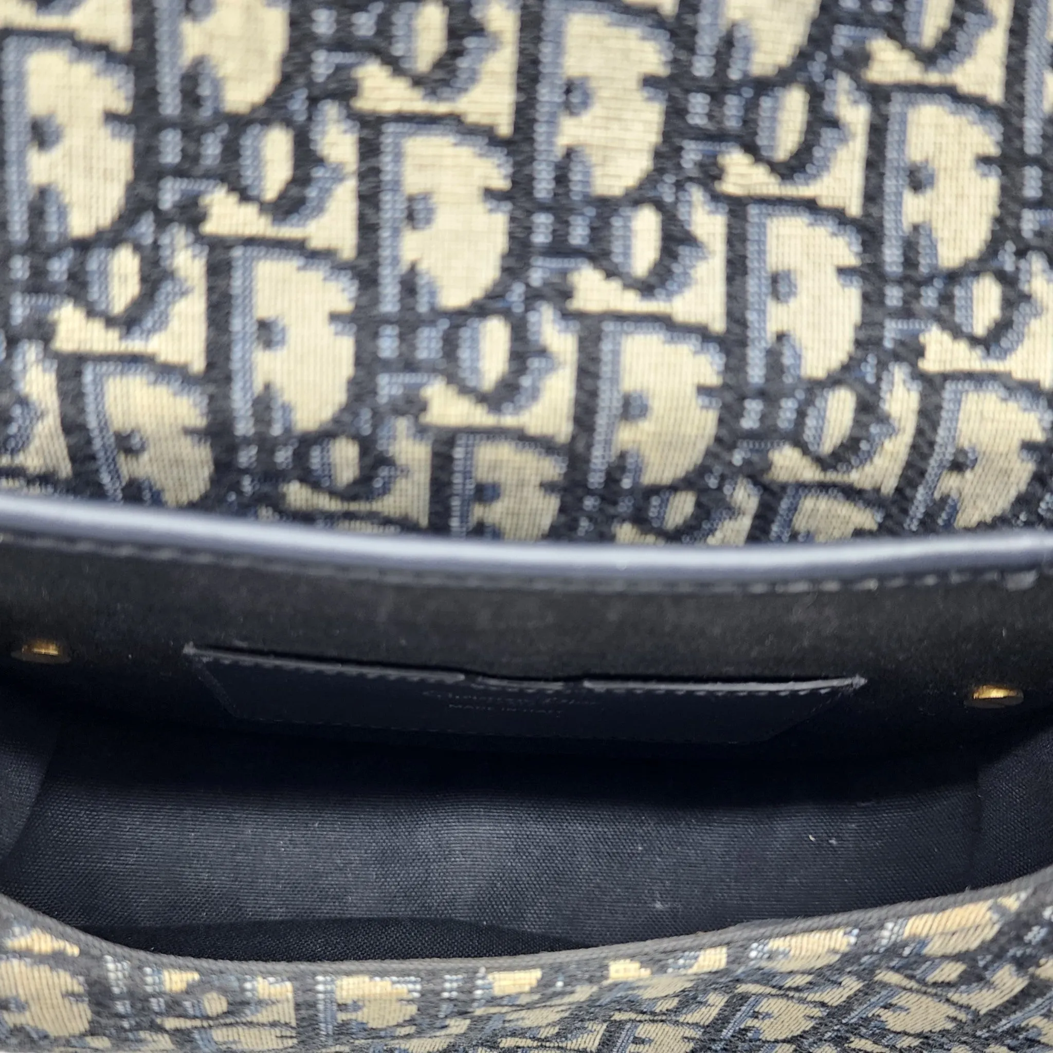 Dior Bobby Oblique Crossbody Bag in Blue