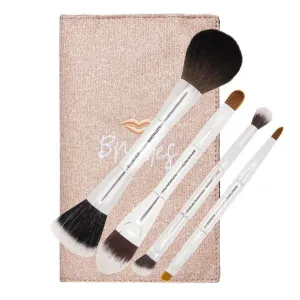 Donna May Essentials Brush Set - Gold Sparkle