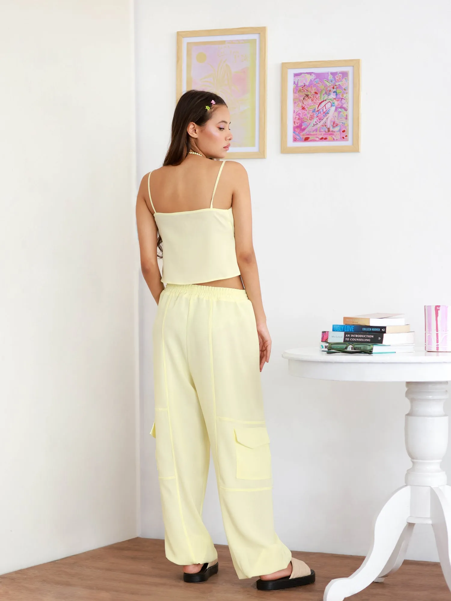 Drawstring Cargo Pant