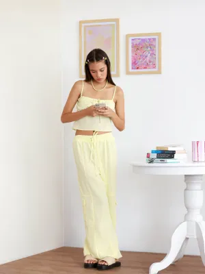 Drawstring Cargo Pant