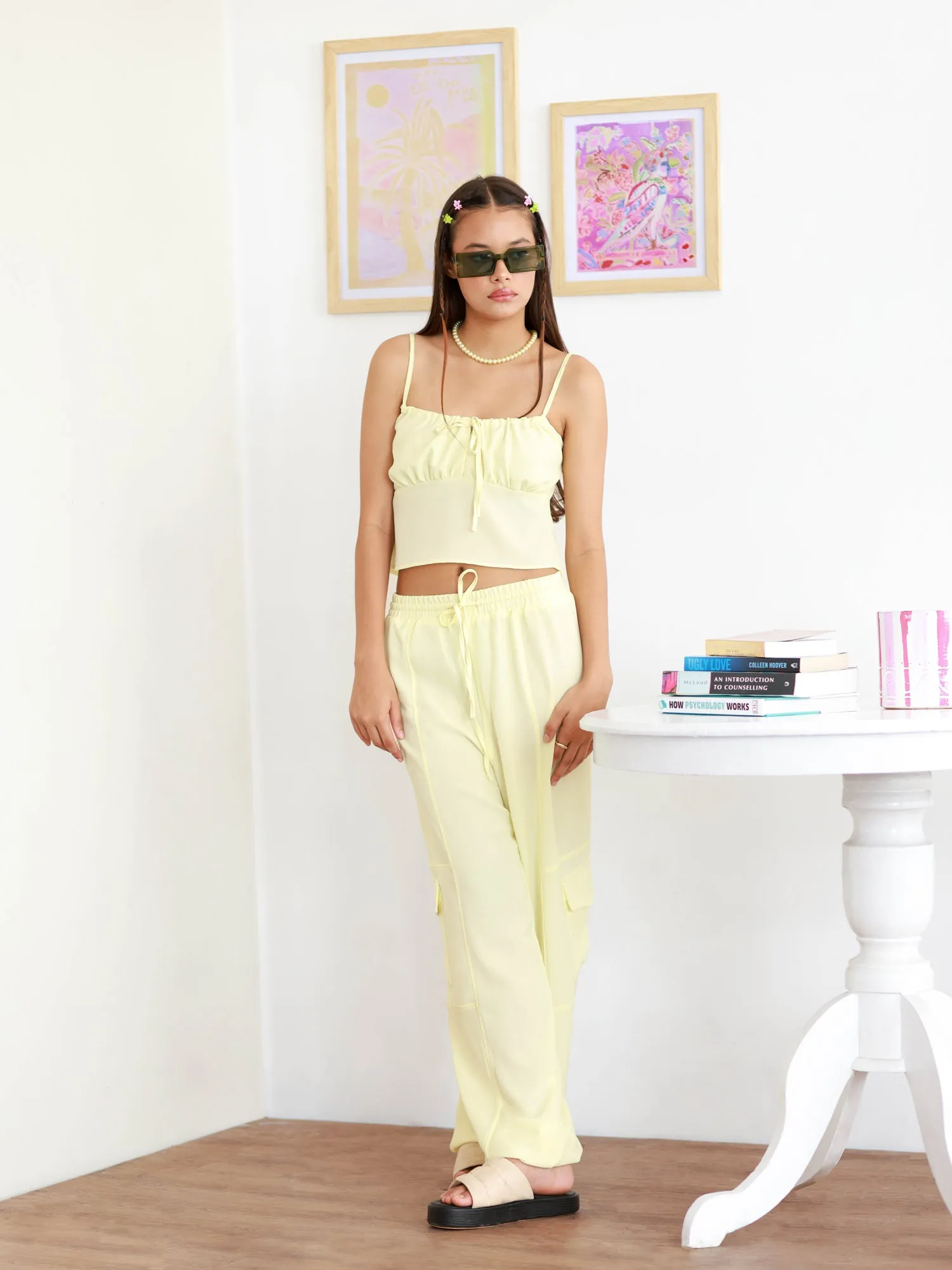 Drawstring Cargo Pant