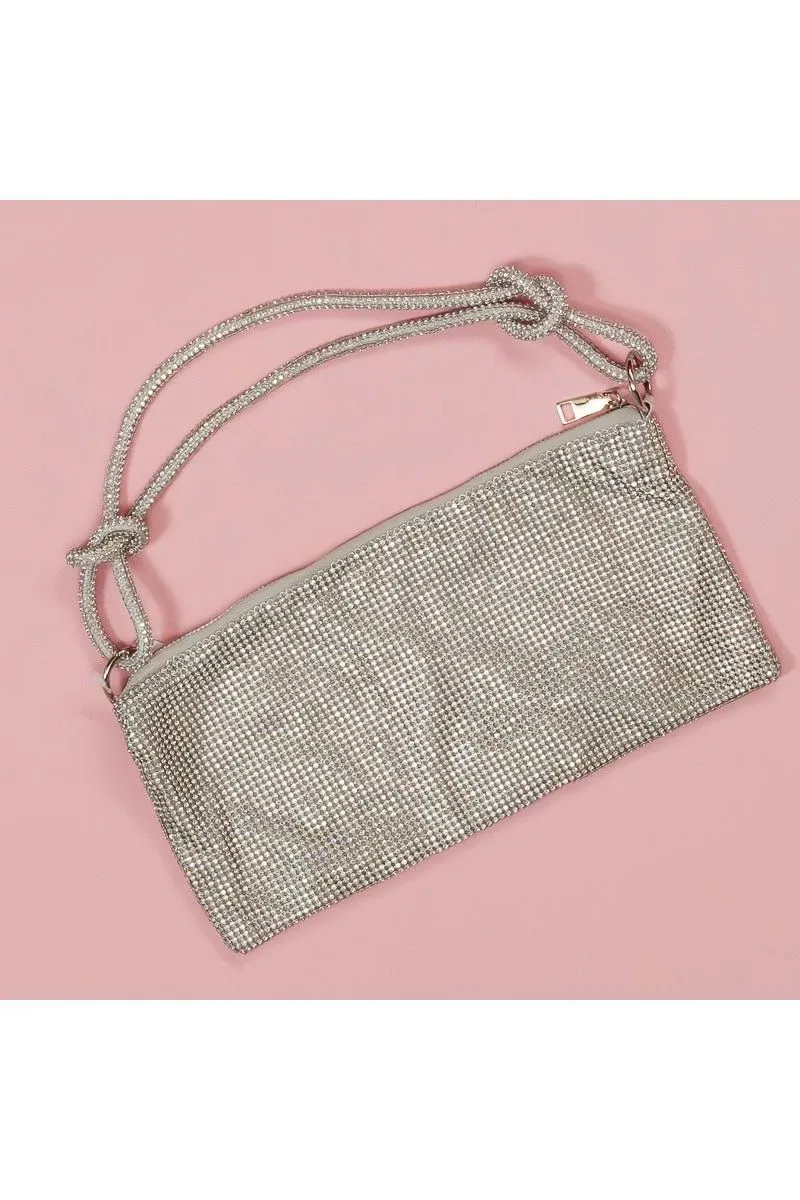 Dynamite Slouch Purse - Silver