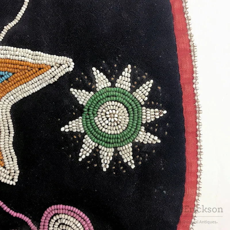 Early Plateau Beaded Flat Bag