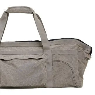 easyoga Premium Carry-all Canvas Yoga Bag- Dots - C9 Light Brown