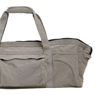 easyoga Premium Carry-all Canvas Yoga Bag- Dots - C9 Light Brown