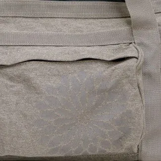 easyoga Premium Carry-all Canvas Yoga Bag- Dots - C9 Light Brown