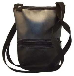 evie in gunmetal vinyl
