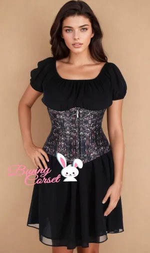 Evion Printed Underbust Corset