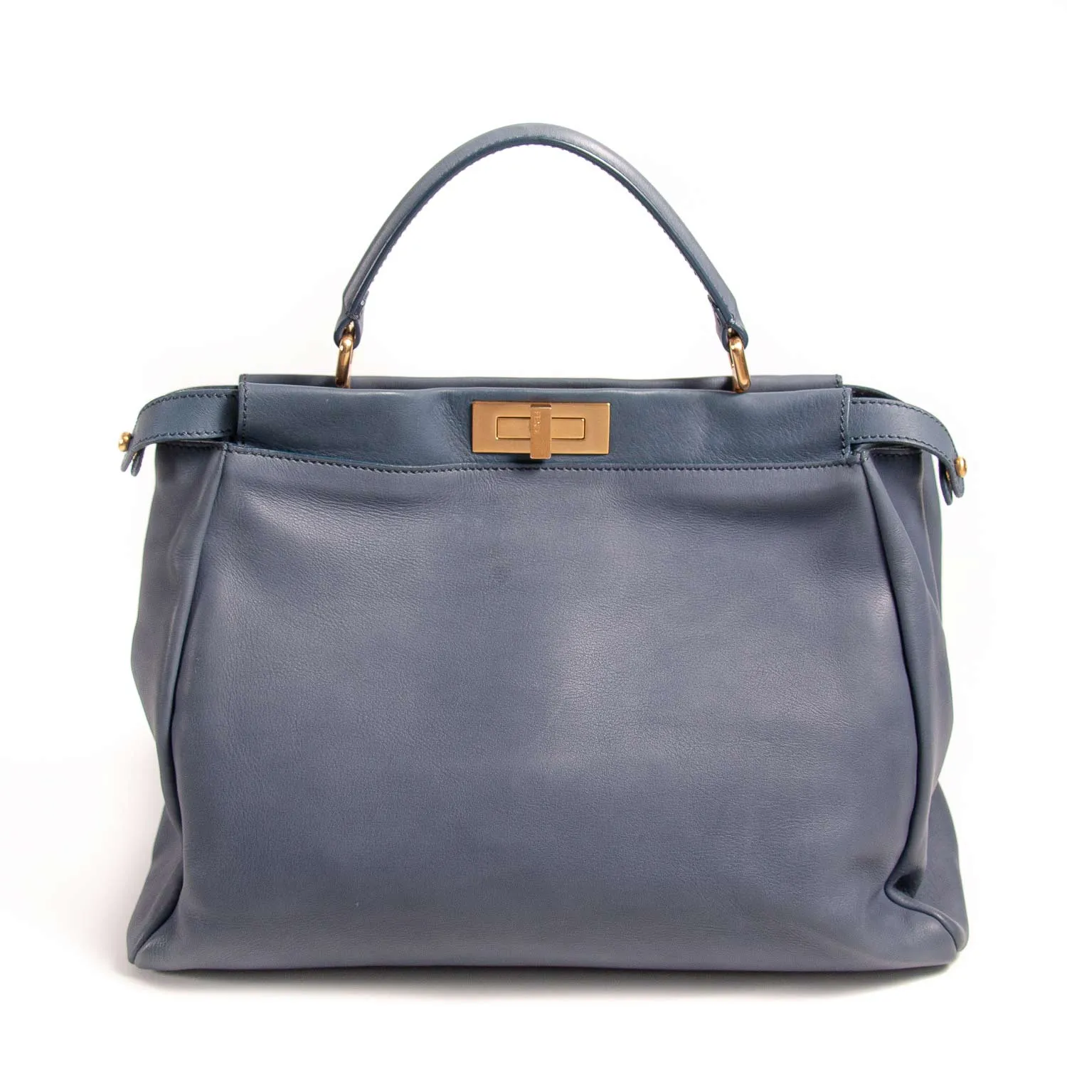Fendi Large Beaded Peekaboo Bag