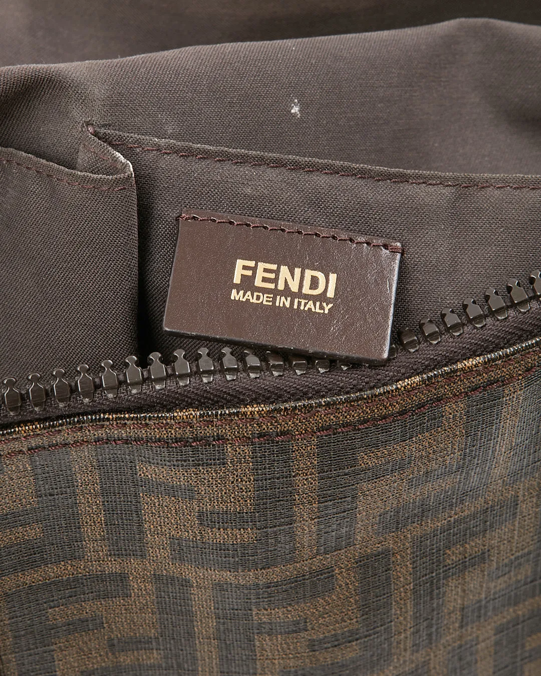 Fendi Zucca Print Coated Canvas Tote Bag