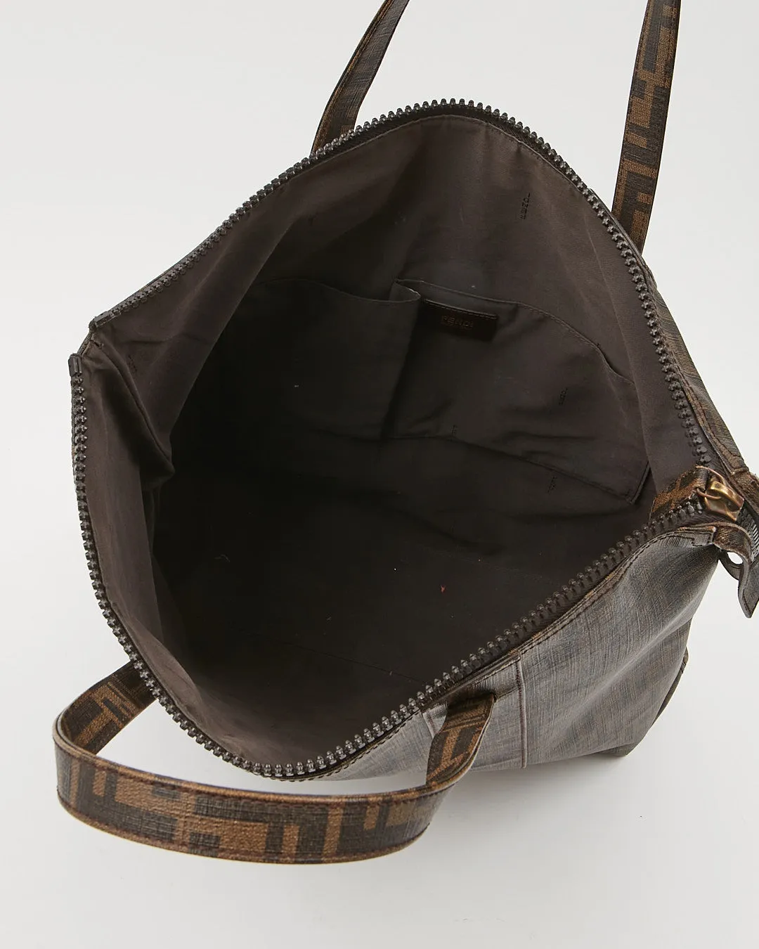 Fendi Zucca Print Coated Canvas Tote Bag