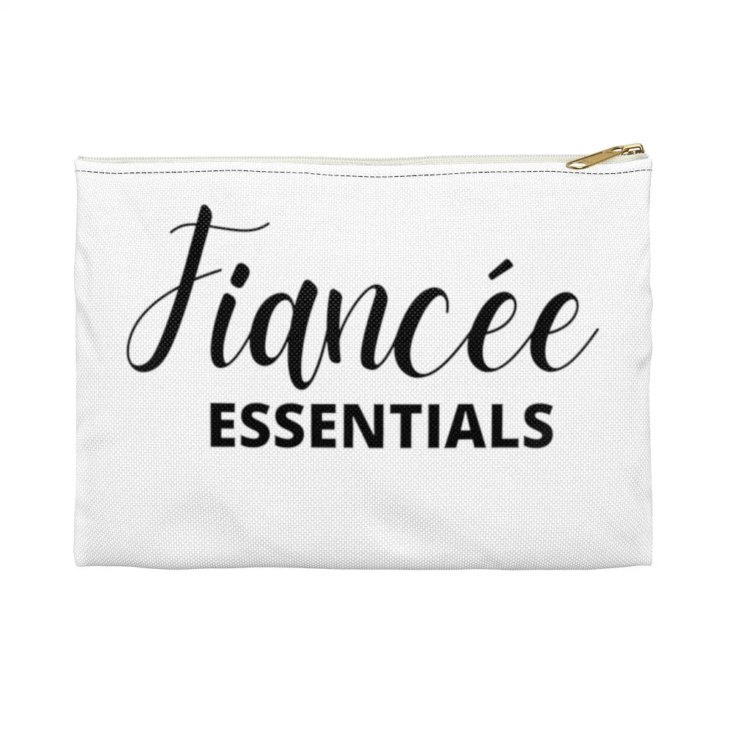 Fiancée Essentials White Accessory Pouch