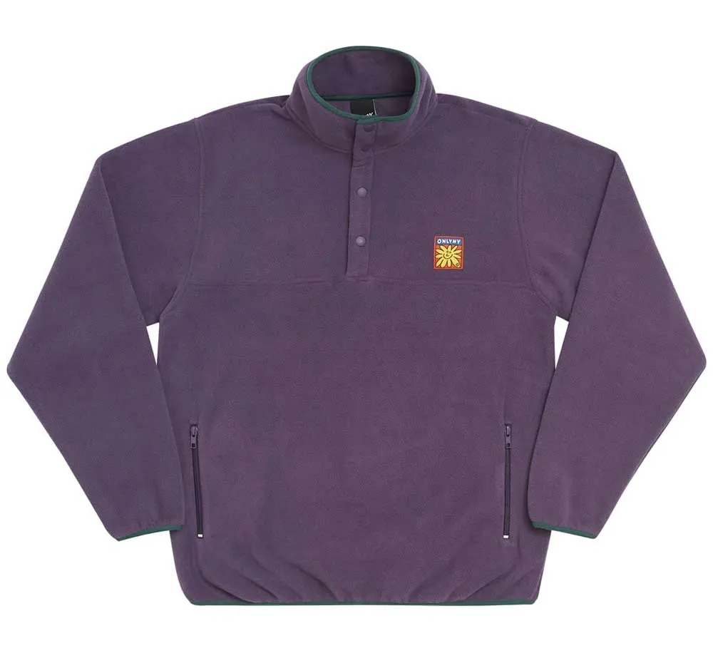 FLOWER PULLOVER FLEECE