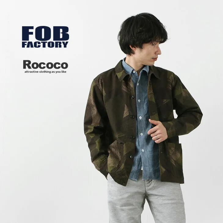 FOB FACTORY / FRC003 Camo French Shirt Jacket