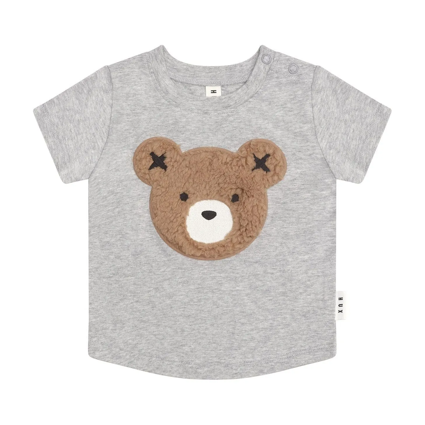 Furry Hux T-Shirt Grey Marle