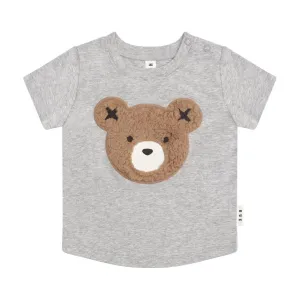 Furry Hux T-Shirt Grey Marle