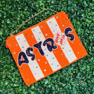 Game Day Beaded Bag