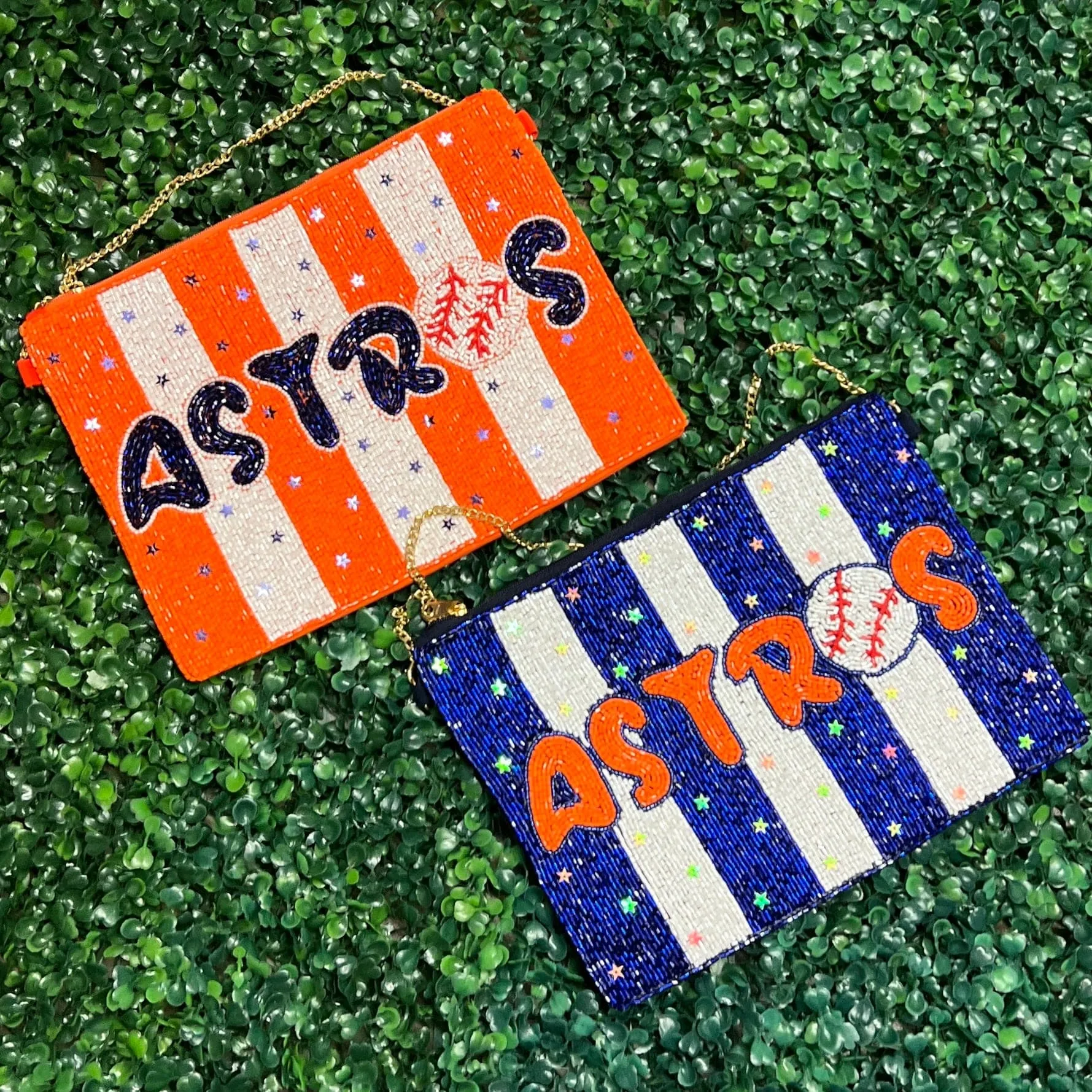 Game Day Beaded Bag