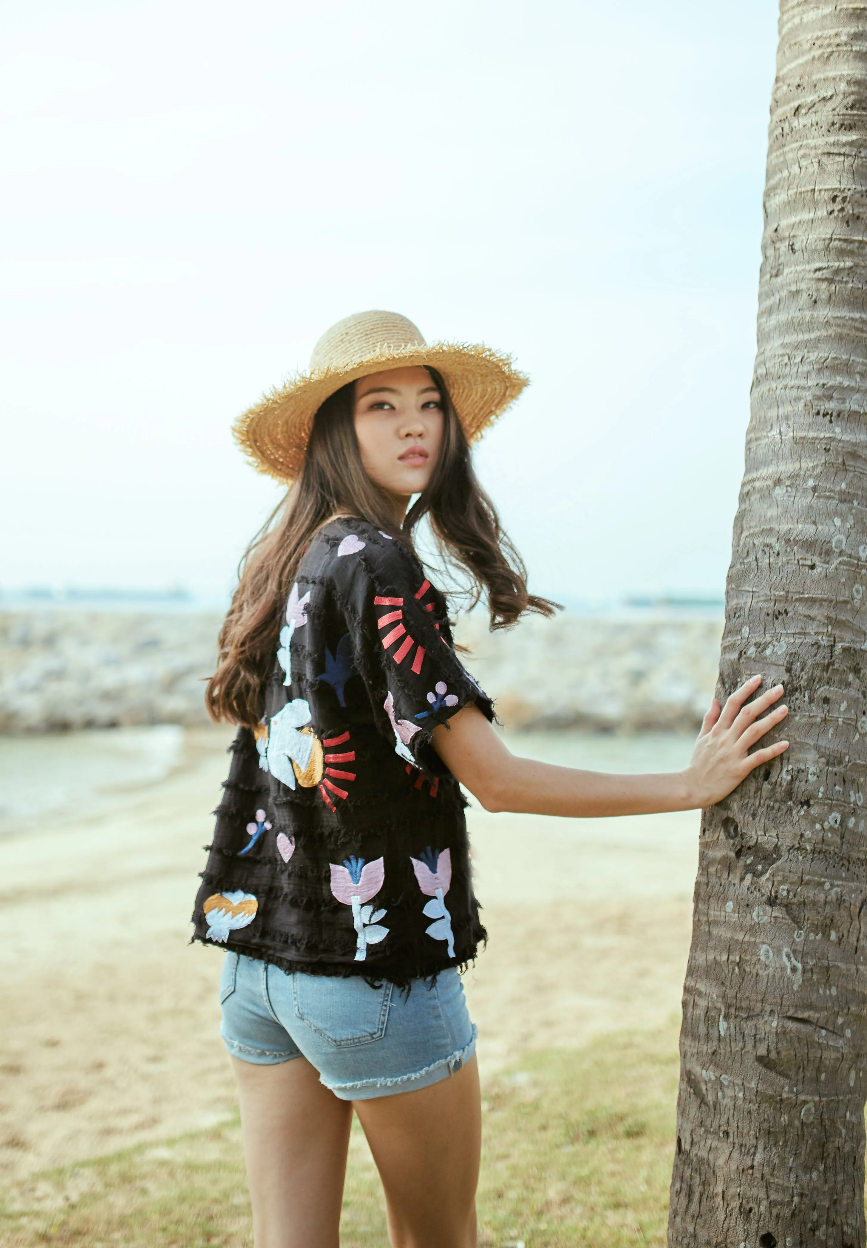 Garden Embroidered Blouse