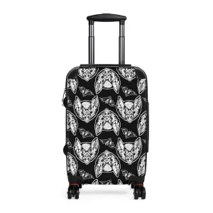Goth Bat Head Suitcases