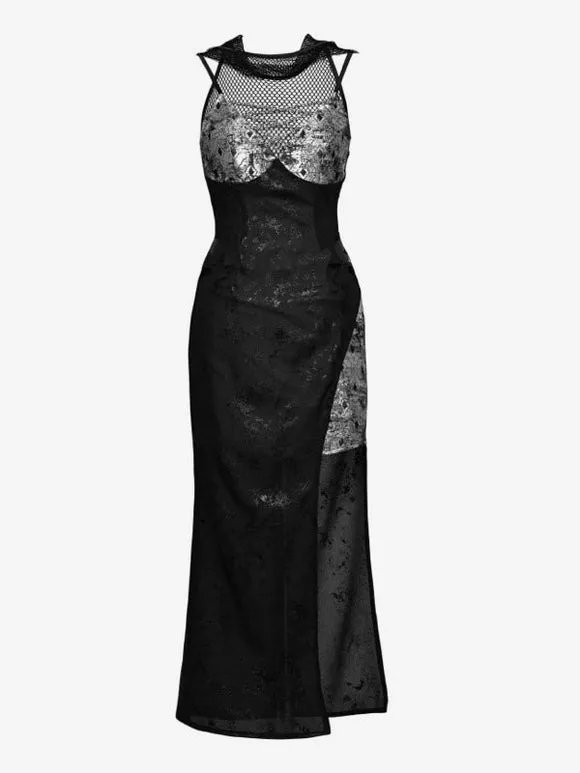 Gothic Lolita Dresses Lace Black Black