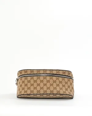 Gucci Brown GG Monogram Canvas Belt Bag
