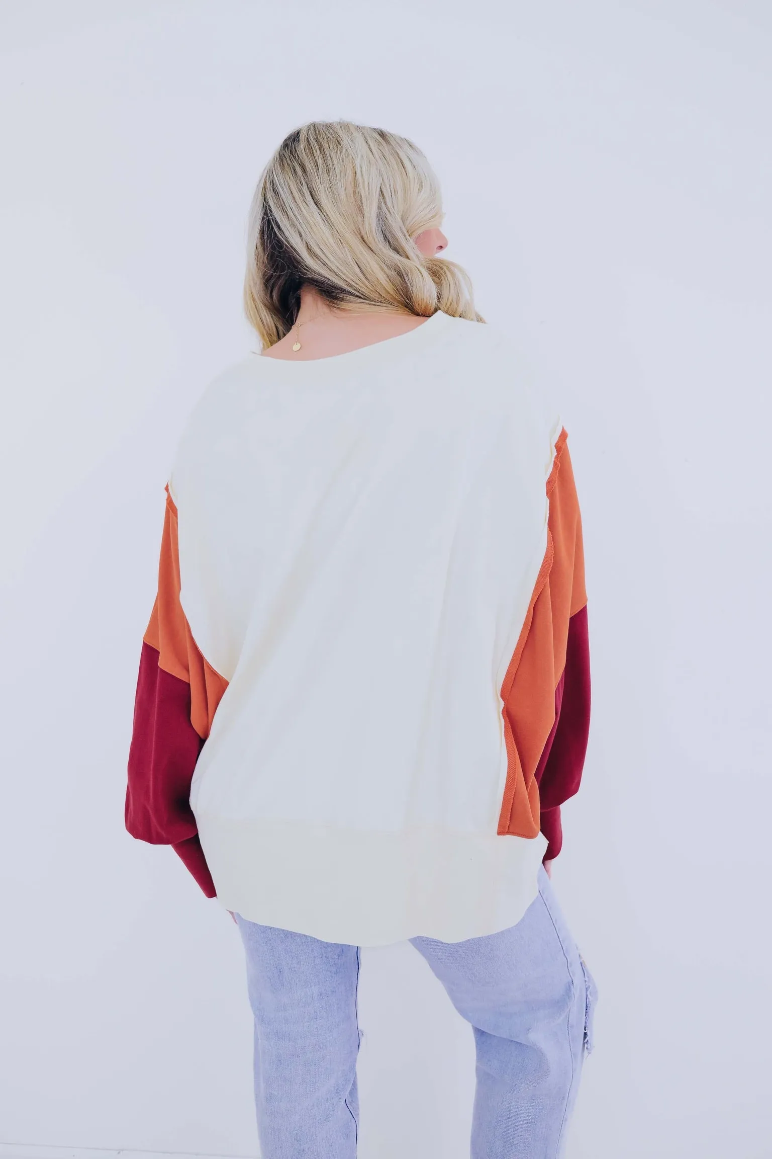 Happy Fall Ya'll Sequin Embellished Top