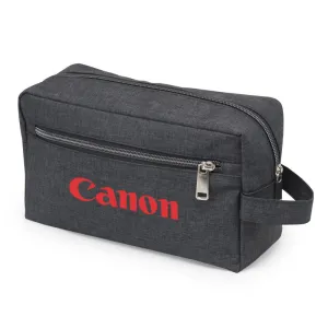 Heathered Two Zipper Toiletry Bag