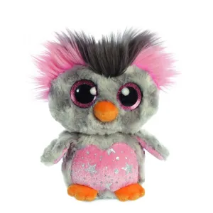 Hoppee Rockhopper Small Pink Penguin Soft Toy (5in / 12cm) by Aurora