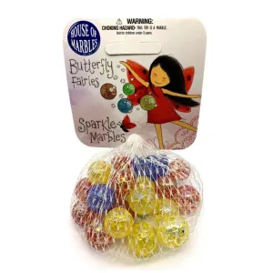 House Of Marbles Butterfly Fairy Sparkle Marbles
