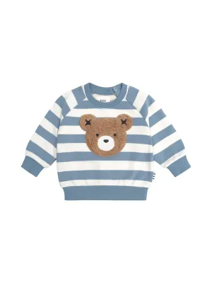 Huxbaby Furry Hux Stripe Sweatshirt
