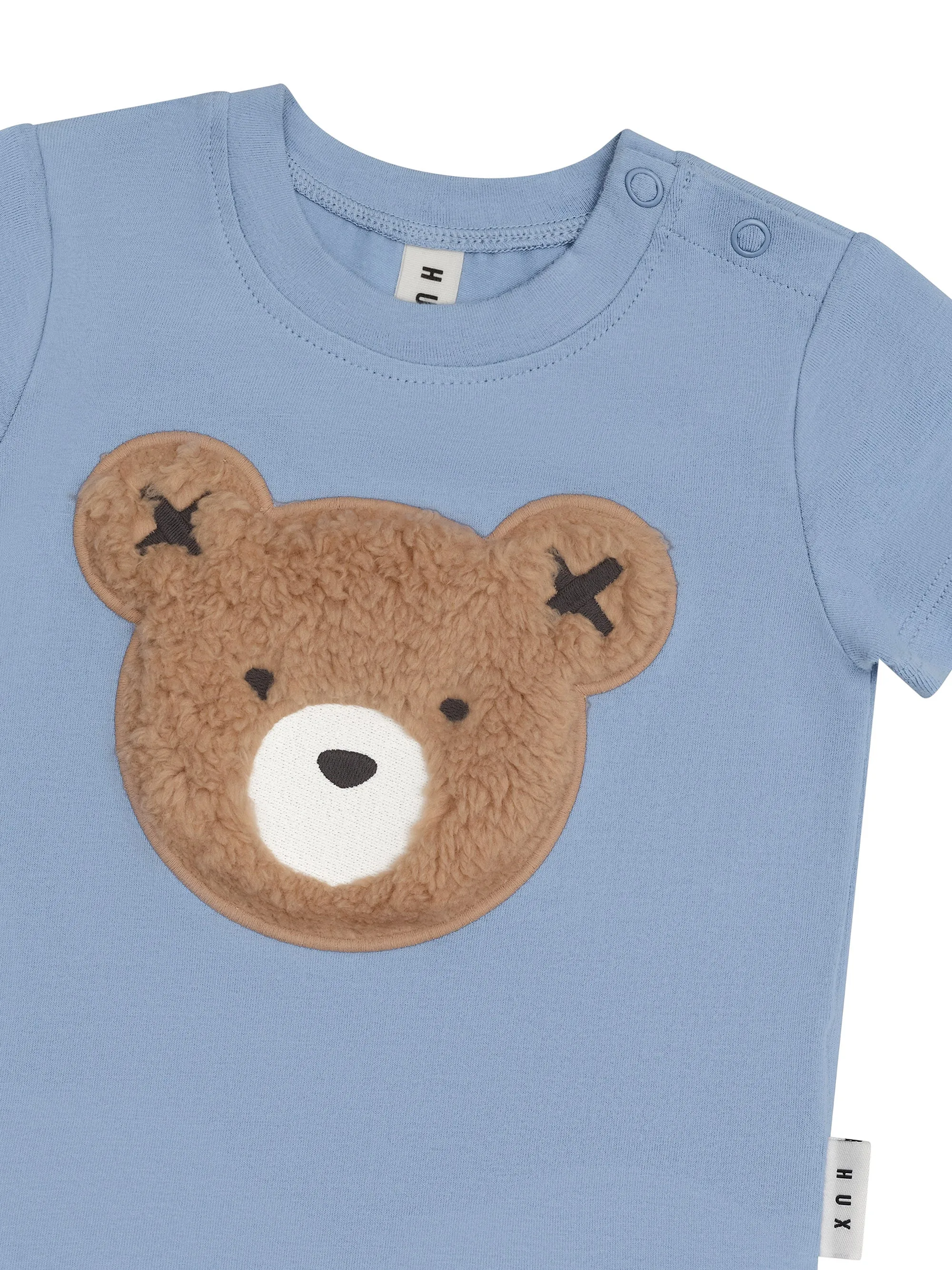 Huxbaby Furry Hux T-shirt Cornflower